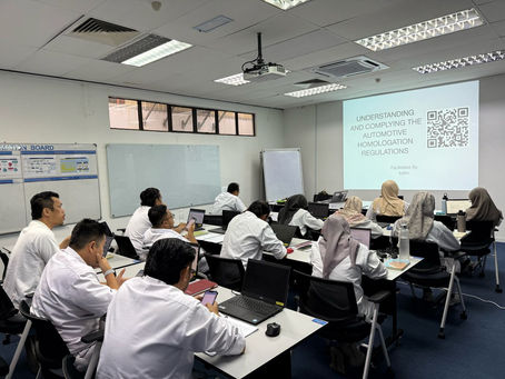 TSY In House Training #749: Understanding and Complying the Automotive Homologation Regulations