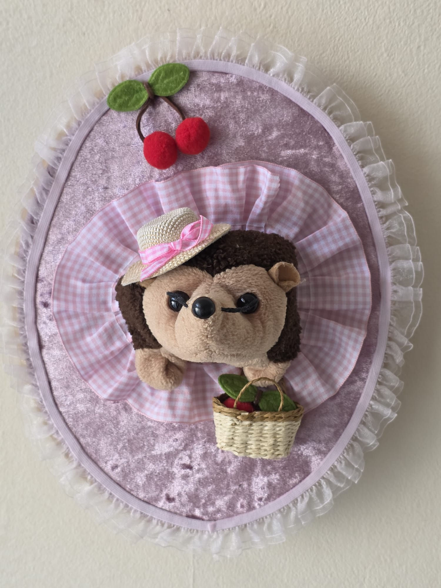 Hettie The Plushie Taxidermy