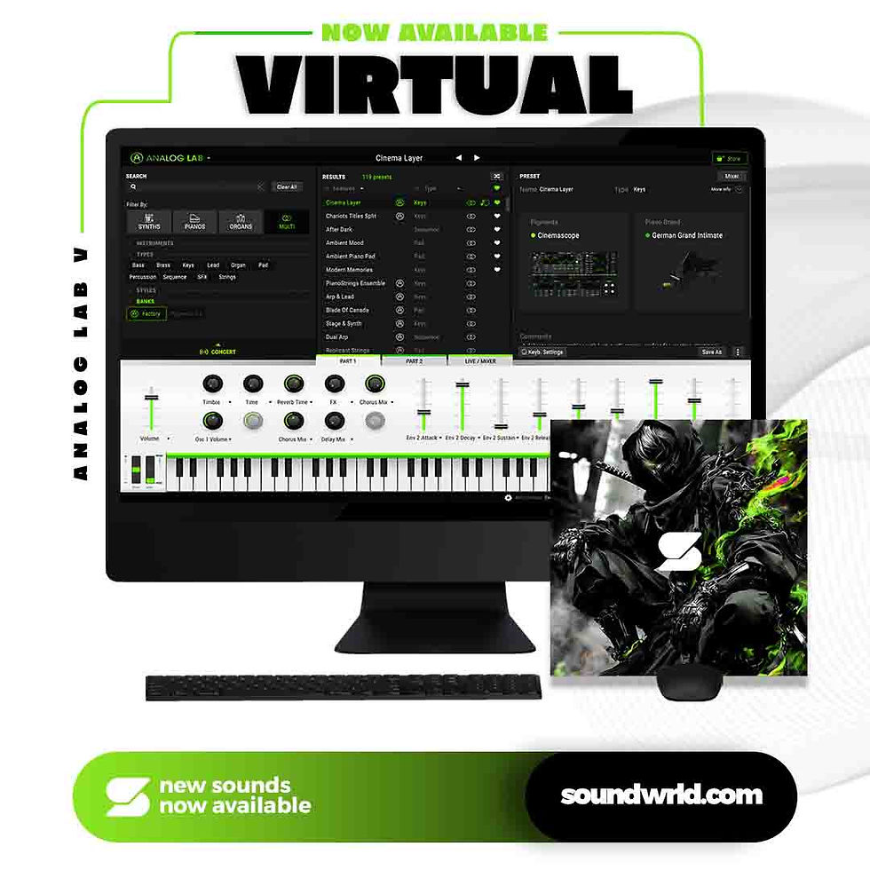 Virtual (Analog Lab V Bank) DEMO