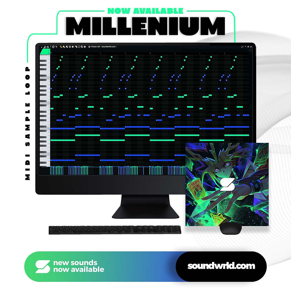 Millennium (Dark Rage Trap MIDI Sample Loop Pack)