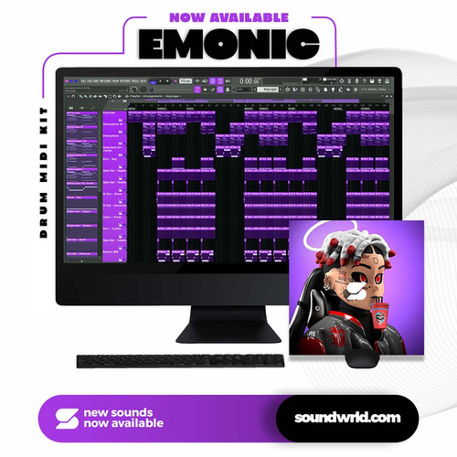 Emonic (Drum + Midi Kit) Soundwrld