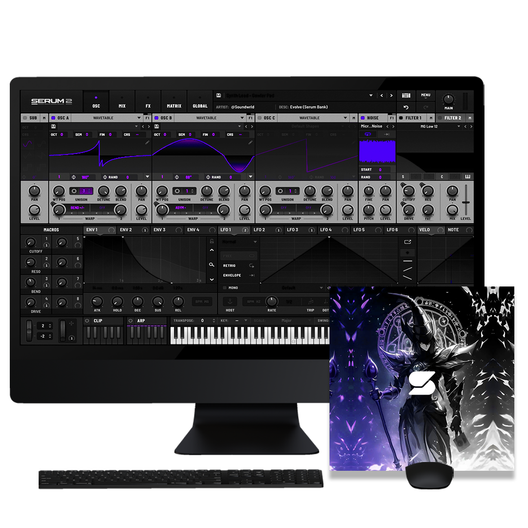 Spellcaster (Serum 2 Bank + MIDI Pack)
