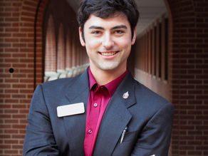 Adam Long from Texas State University has been awarded the $5,000  Ed Hickey Scholarship.