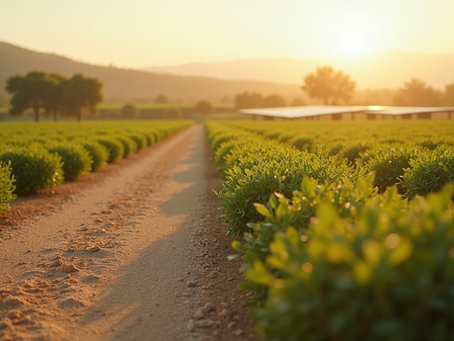 Optimizing Solar Field Landscaping for Efficiency and Sustainability