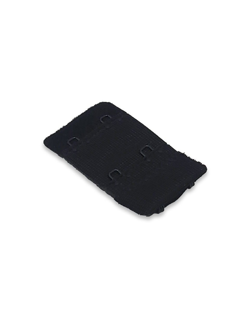 Przedłużacz obwodu biustonosza, 2-rzędowy, czarny