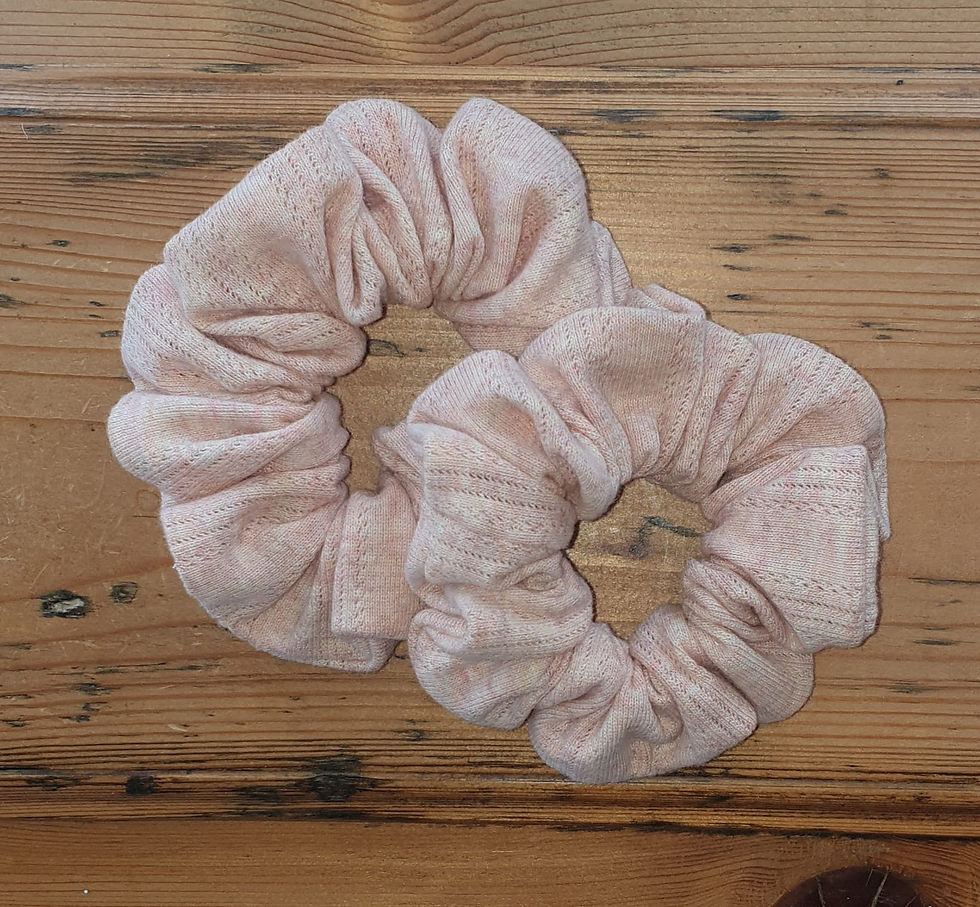 Feinstrick-Jersey Rosa-Melange