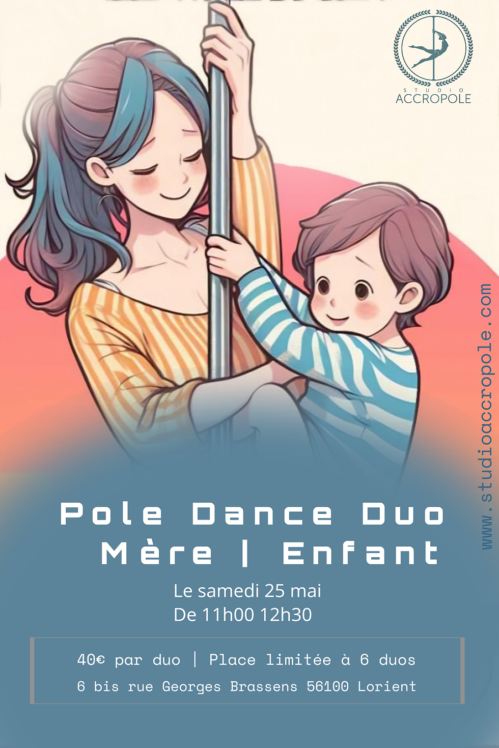 Pole Dance Duo Mère / Enfant !