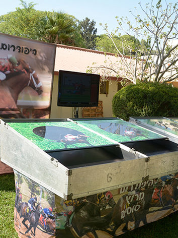 אטרקציות מיוחדות
טיק בר לאירועים
מתקן ריחוף
מתקן ג'יירו
מרוץ סוסים
עגלת גלידה
WIPEOUT
מכונת קליפים
מיני גולף לאירועים