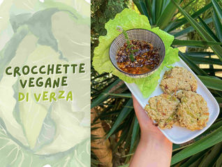 crocchette vegane di verza fatte in casa