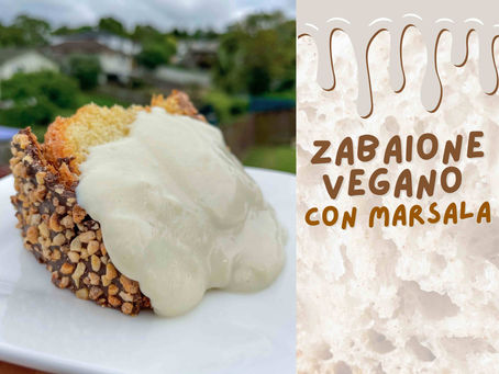 zabaione vegano con marsala