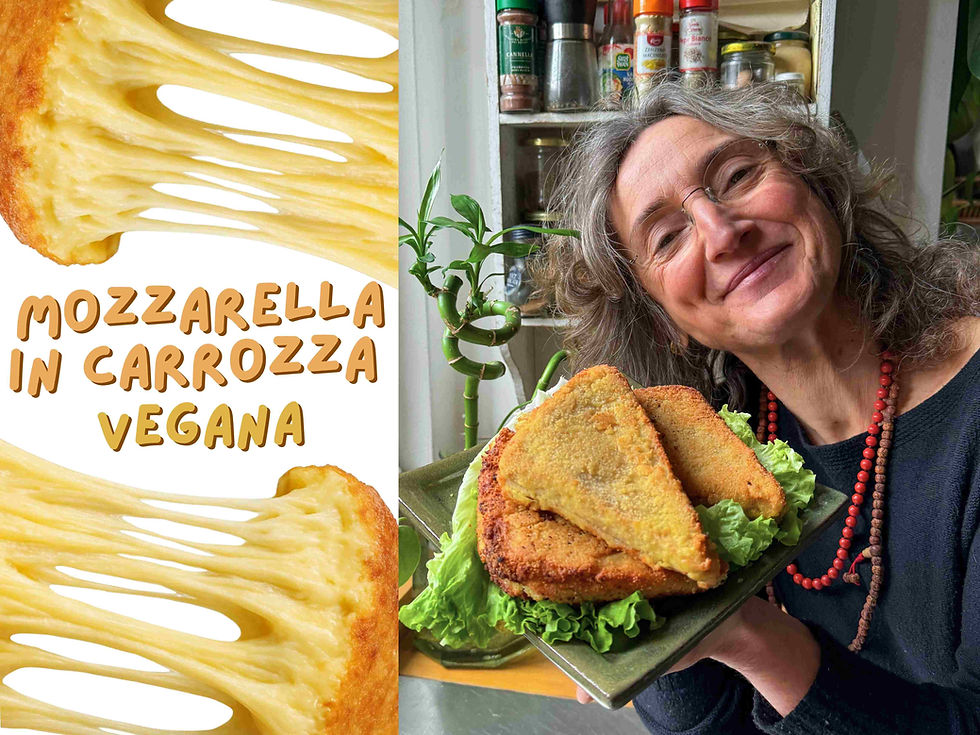 Mozzarella in Carrozza Vegana
