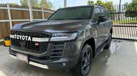 Toyota Land Cruiser exterior detailing at Breathless Finishes