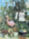 Flamingo Yard Art and Still Life