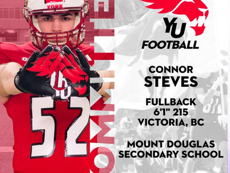 CONNER STEVES COMMITS TO BECOME A YORK LION