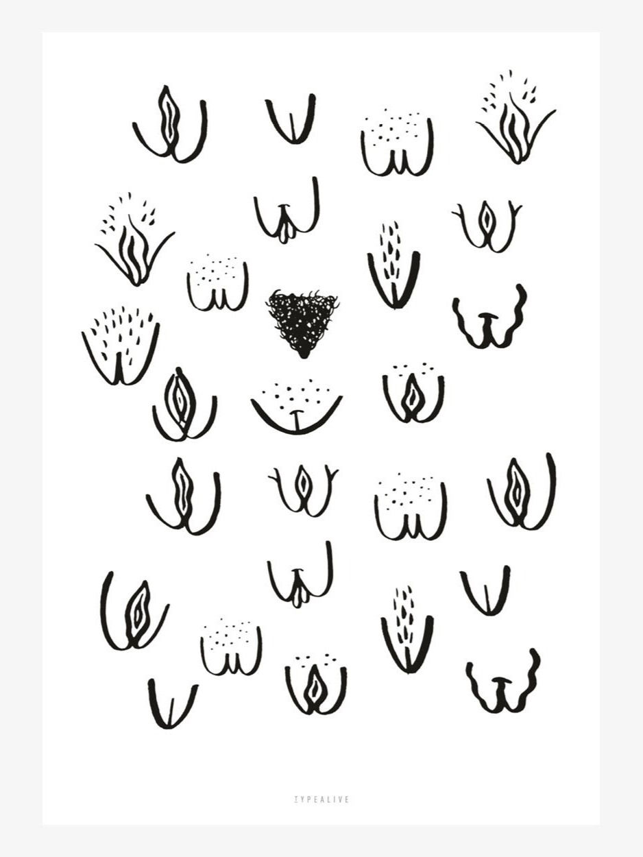 Miniaturbild: Art Print "Vulvarines" (A4)