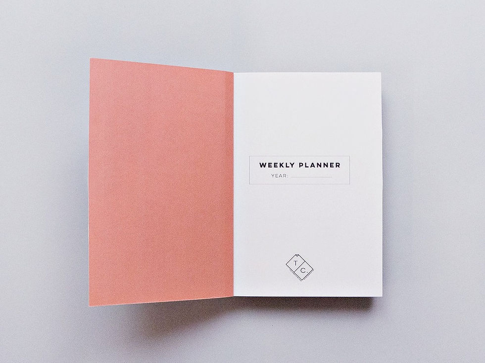 Miniaturbild: Weekly Planner Pocket Book „Mirrors No. 1“ (A6)
