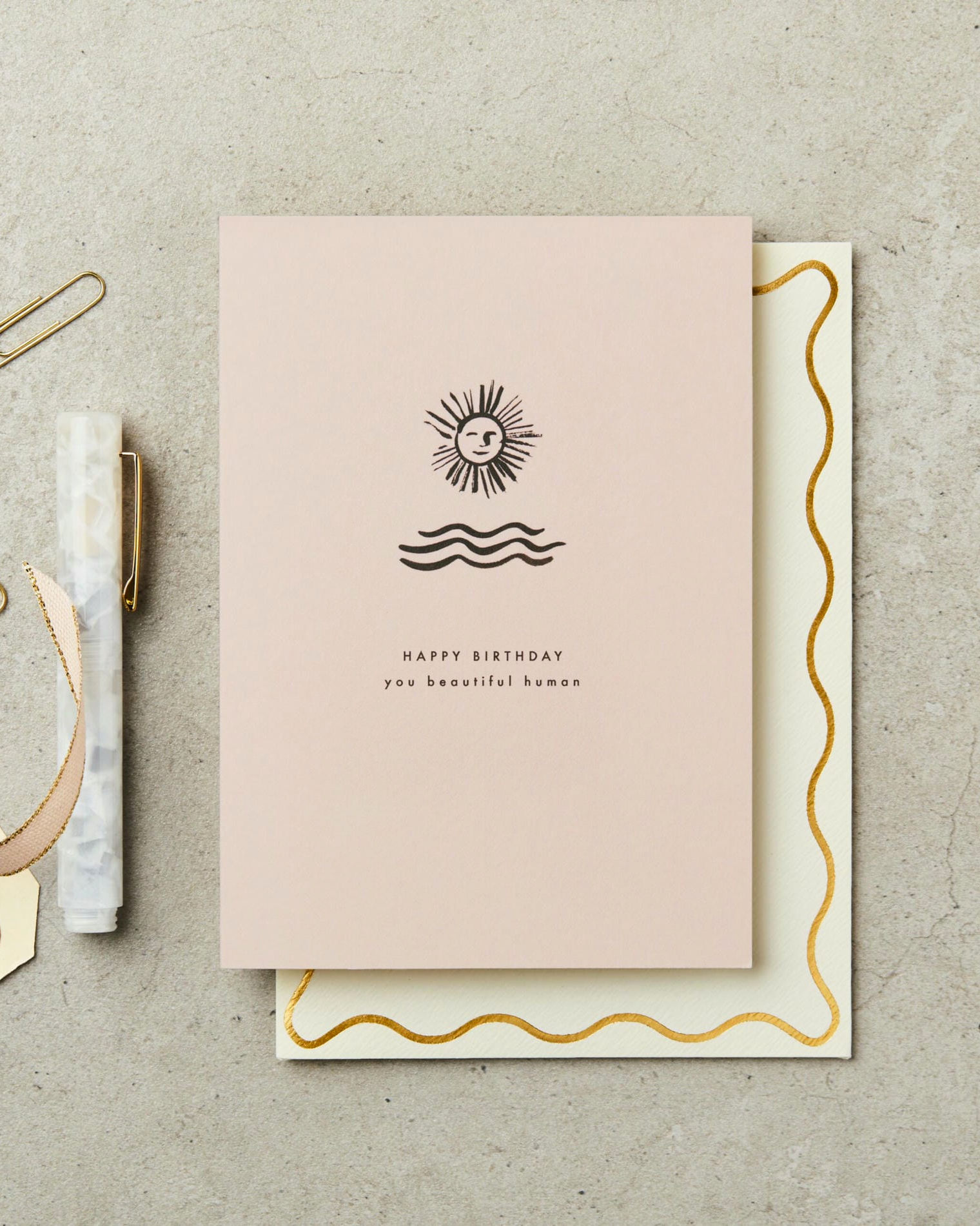 Grußkarte "Birthday Sun"
