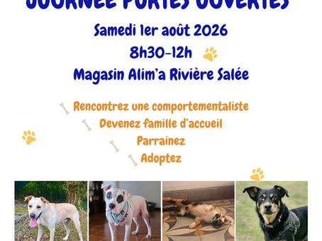 Porte ouverte du 01/08/2026 à Alim'a à Rivière Salée
