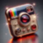 DALL·E 2024-08-27 21.53.25 - An Instagram icon designed with a disco theme, similar to the