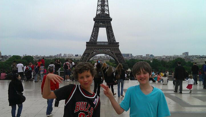 Summer in Paris a few years ago