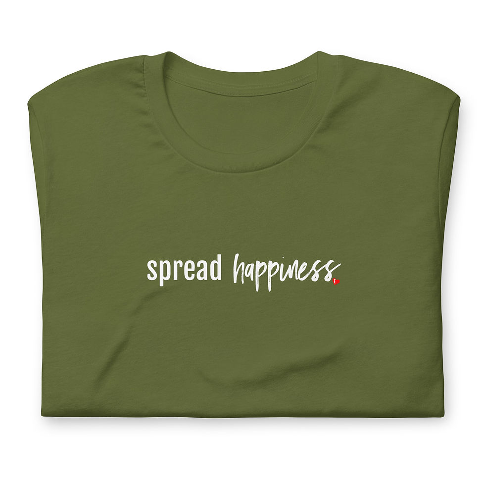 Thumbnail: spread happiness | tee | ENSPIRd