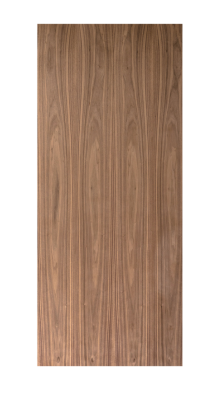 Black Walnut Flush Wood Doors