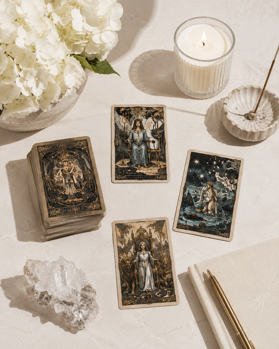 tarot spread on a white flat lay.png