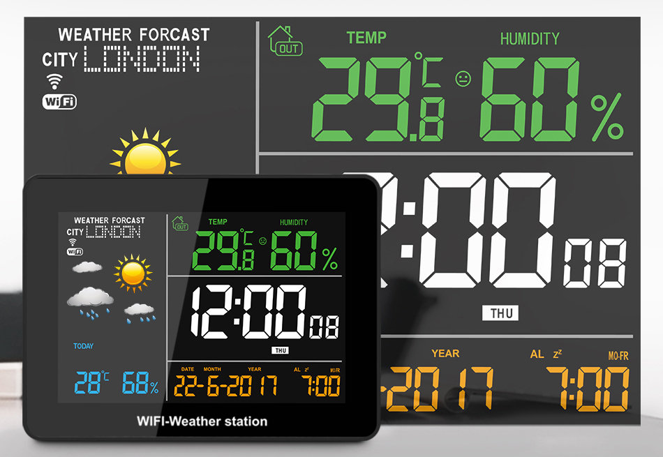 Doorbell Digoo Smart Home Weather Station With Outdoor Sensor