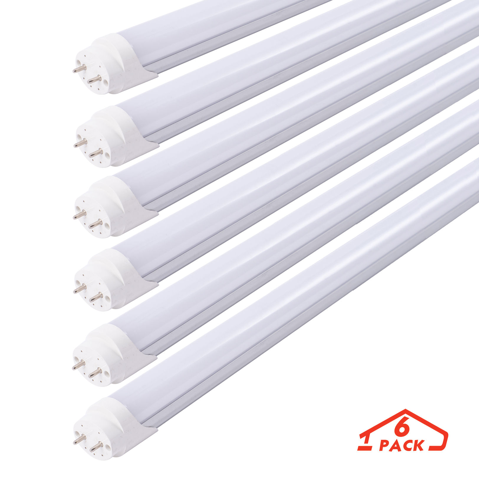 T8 LED Tube Light 4FT 18W LED Bulbs Lights Emergency lamp ballast bypass