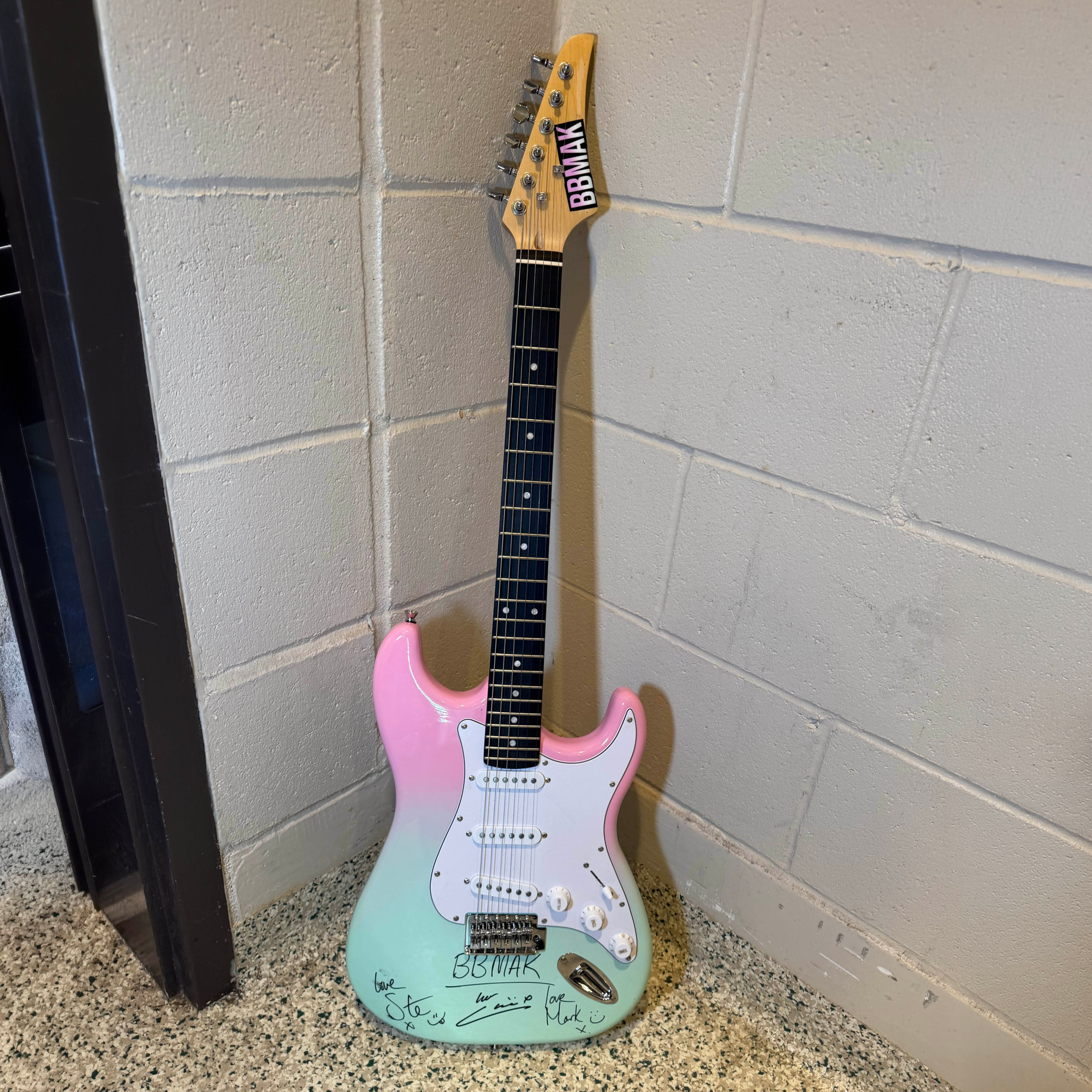 BBMAK - Ste's Signed Guitar - Summer Tour 2026