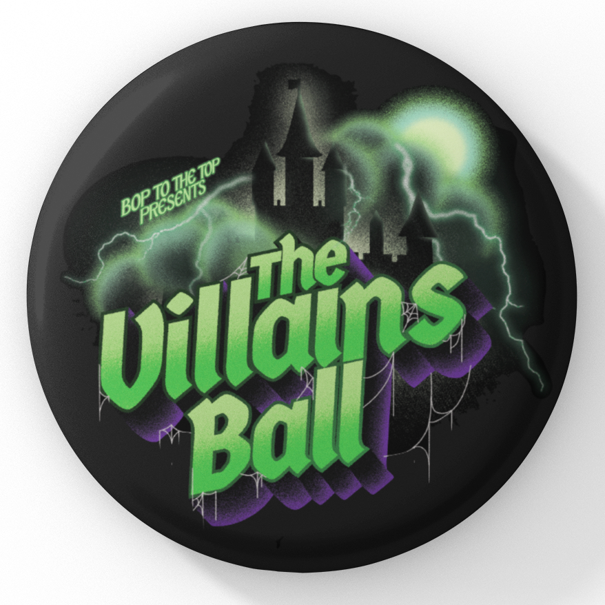 Villains Ball Logo Button