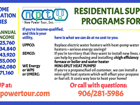 2021 NPT Utility Support Programs