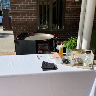 paella catering, certified chefs, Sydney events, high-quality ingredients