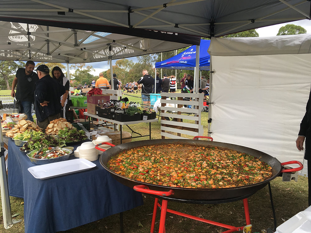 Paella catering in Hunters Hill Sydney