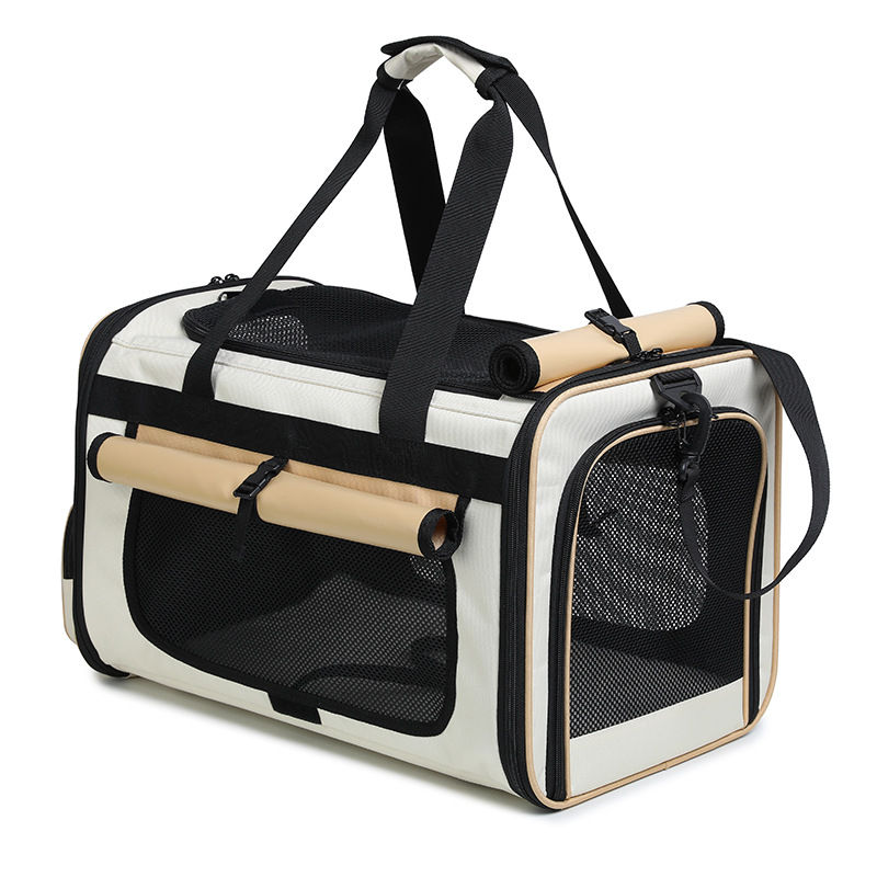 Thumbnail: Foldable, Breathable and Lightweight Cat Bag for Carrying Pets When Traveling, H