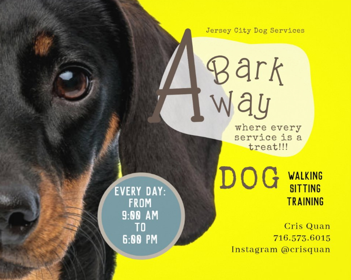 Home A Bark Away Dog Sitting Dog Training Jersey City, NJ, USA