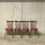 Miniature : Lot de 4 chaises bistrot Menuet Baumann vintage années 60