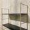 Miniature : Etagères murales modulables métal et laiton string vintage années 60