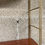 Miniature : Système étagères murales modulables formica et laiton string vintage années 60