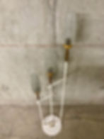 Miniature : Lampadaire trois bras vintage années 60