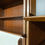 Miniature : Grande bibliothèque buffet commode asymétrique meuble Oscar vintage années 60
