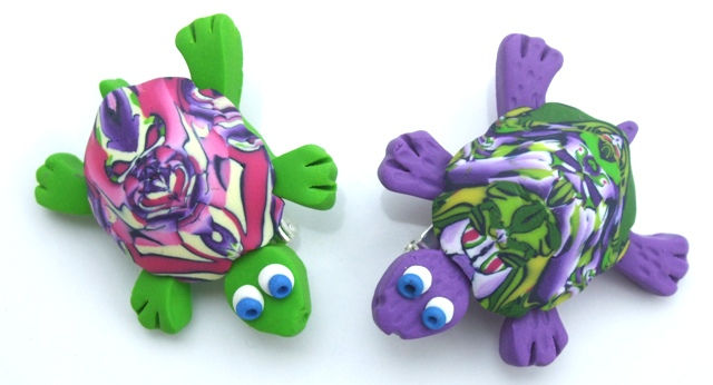 Turtle Brooches