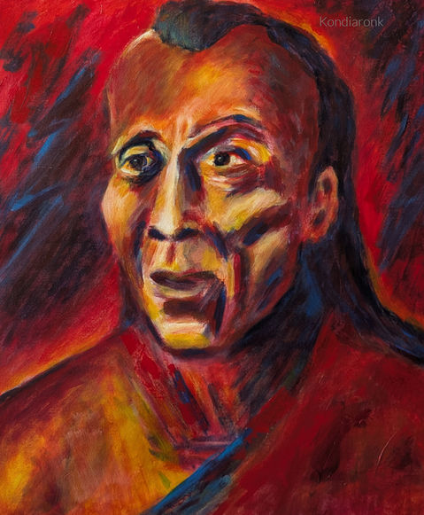 Kondiaronk, portrait de Bernard Courteau