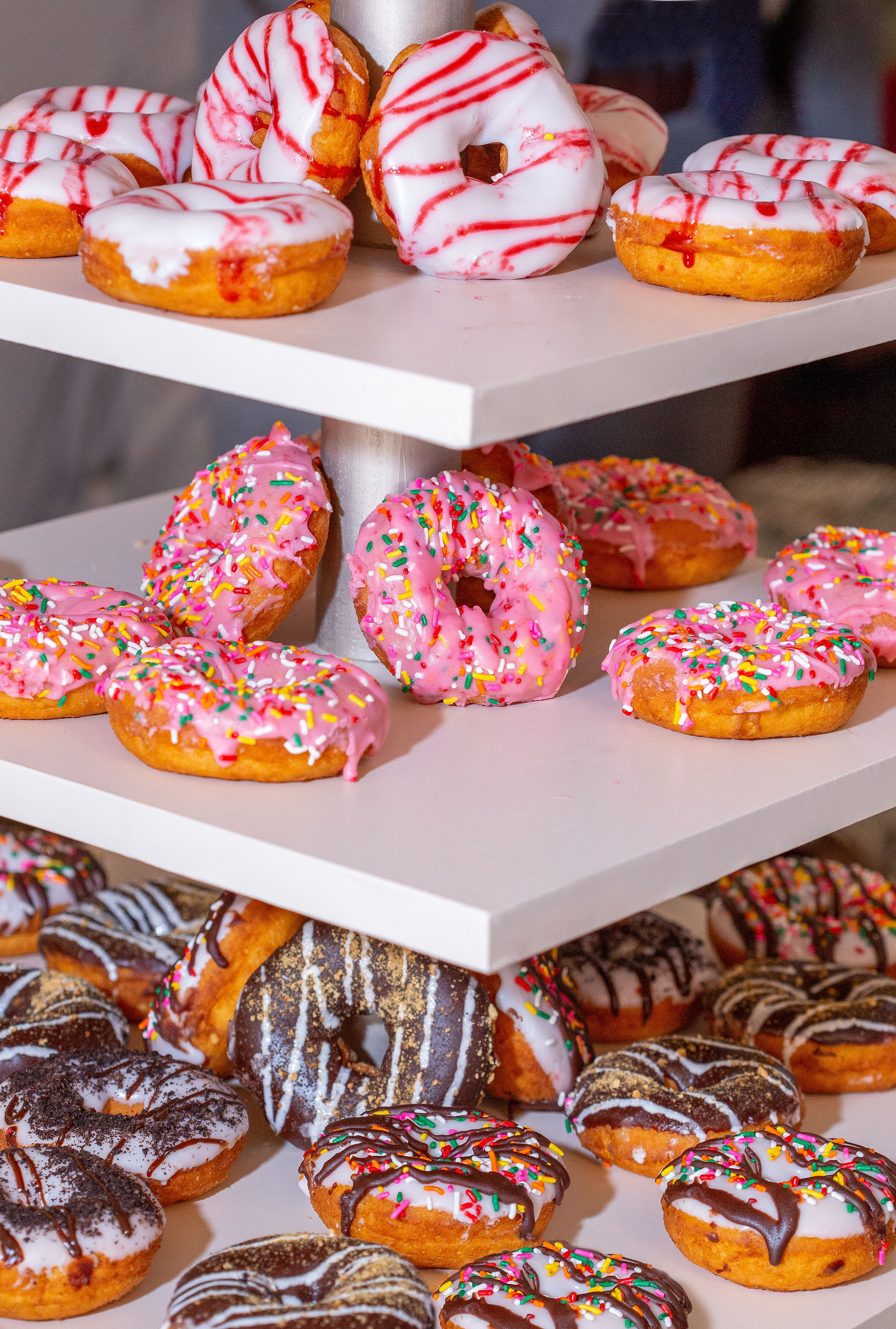 Duck Donuts wedding reception, Katiedid Photography