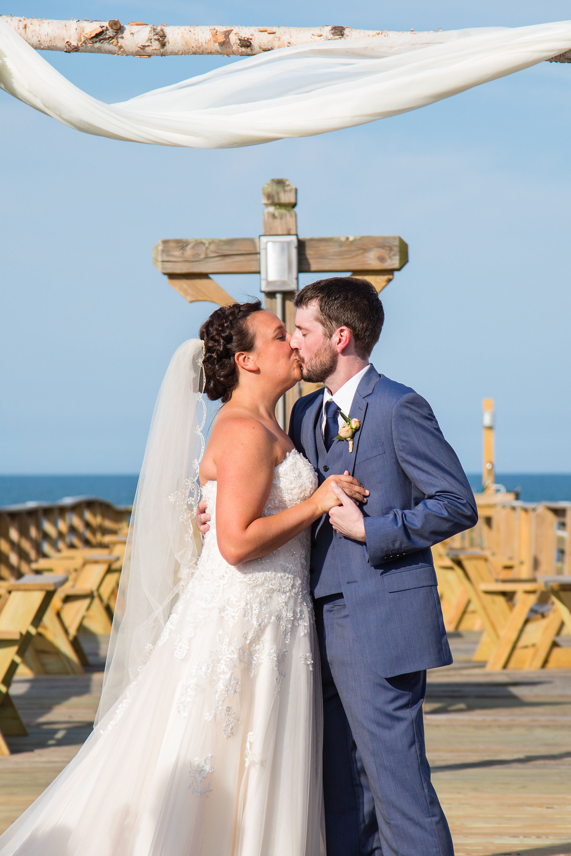 Kitty Hawk Pier House Wedding