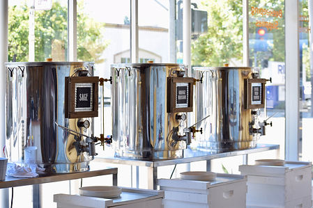 pure honey on tap