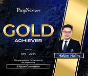 April 2024 GOLD Award of Hakim Halim