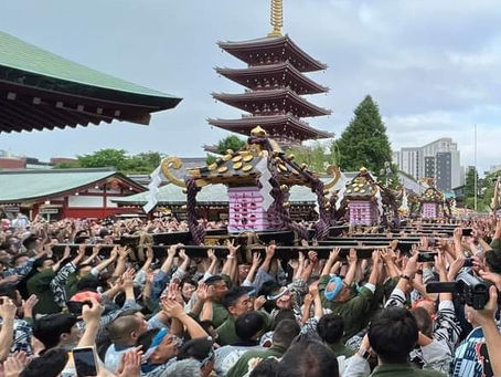 令和5年5月三社祭 浅草の賑わい復活