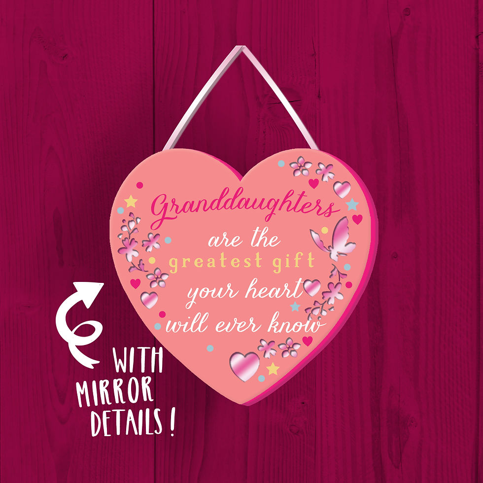 Granddaughter Wooden Plaque