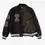 Thumbnail: Asap Rocky Stussy CDG Black Varsity Jacket